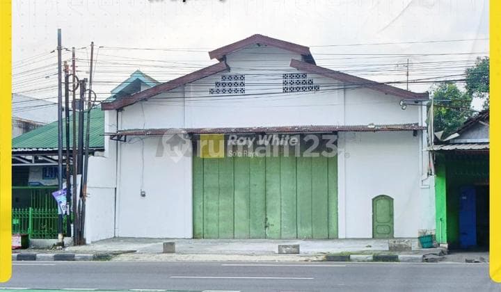Gudang Strategis Nol Jalan Raya di Diponegoro Kartasura Sukoharjo Rp.3,000,000,000
