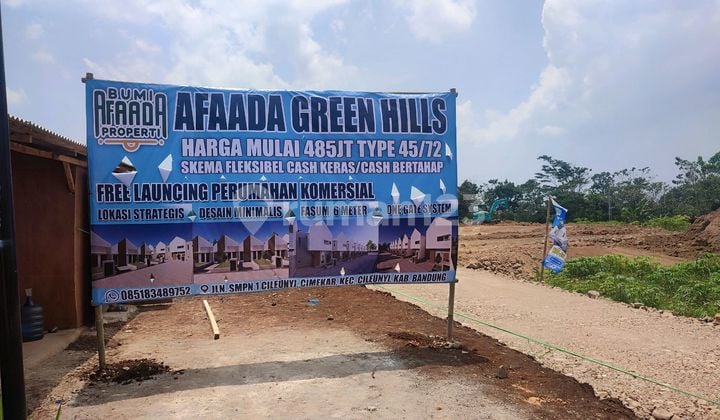 Rumah Baru Komersial Di Cileunyi Dekat Gerbang Tol