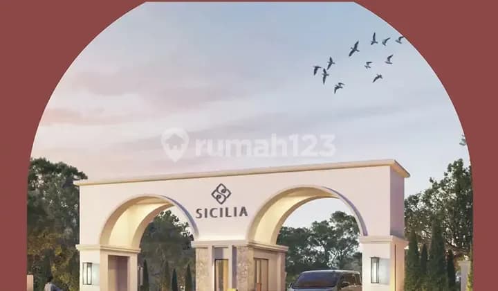Rumah Brand New Sicilia Citra City Sentul Sejuk Bagus