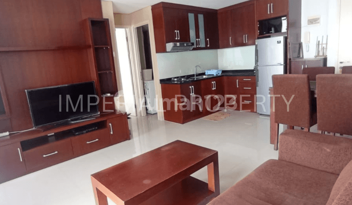Disewakan Apartemen Trivium Terrace 1Br Luas Full Furnished di Lippo Cikarang