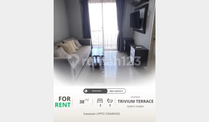 Disewa Unit 1BR View Danau – Hunian Estetik & Tenang
