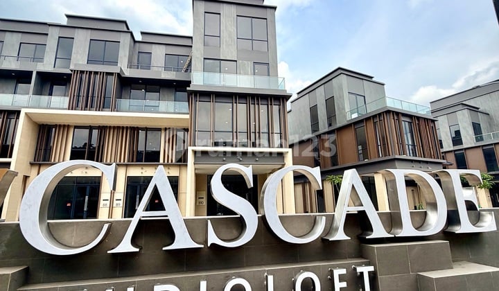 New 3-Storey Ruko in BSD Cascade Studio Loft Near Toll Access