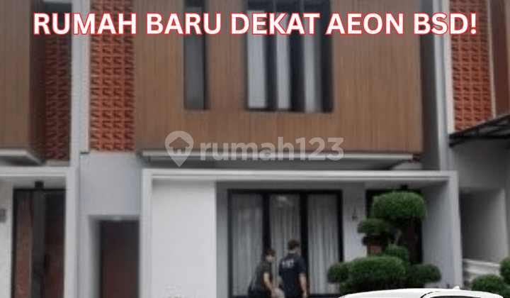 Jual Cepat Rumah Contoh Cluster Japan Style Full Furnished Dekat Aeon Di Cisauk, Kab Tangerang