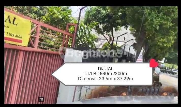 TANAH & BANGUNAN LOKASI STRATEGIS DI JANTUNG KOTA DEPOK