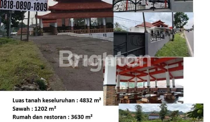 RUMAH TINGGAL DAN RESTORAN SUASANA NYAMAN DAN ASRI DI SUBANG JAWA BARAT