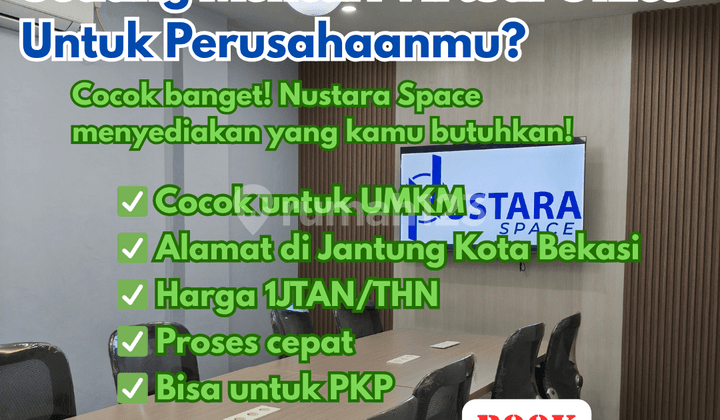 Sewa Virtual Office di Jantung Kota Bekasi, Mulai Dari 1,9 Jutaan/Tahun!
