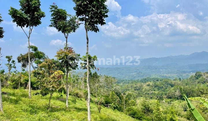 Dijual Tanah 1097 m2 Pemandangan Bagus Udara Dingin di Sumedang Selatan