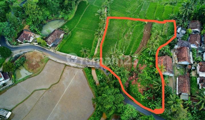 Murah Tanah Darat dan Sawah Air Mengalir di Darangdan Purwakarta