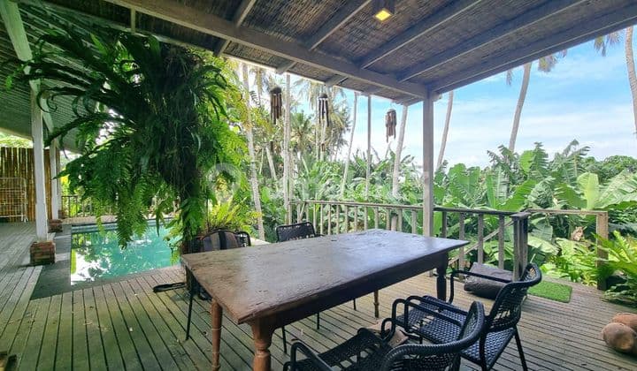 For Sale: Villa with Rice Field and Beach View