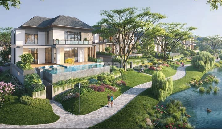 Soultan Island Summarecon Bekasi Rumah Cluster Exclusive Super Mewah View Danau