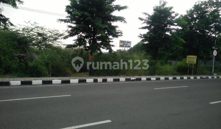 Tanah 49.121M2 HGB, Raya Jl Dr Wahidin Sudiro Husodo Kebomas Gresik