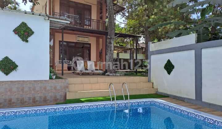 For Sale Rancamaya Ciawi Villa Cheapest Strategic SHM Negotiable