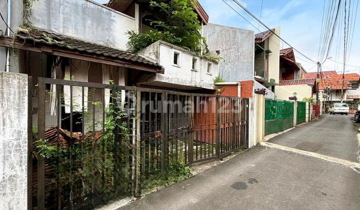 Rumah Hitung Tanah di Tebet Barat Akses Jalan 1 Mobil Dekat Jalan 2 Mobil