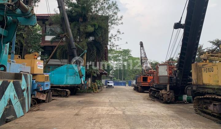 Tanah Beserta Dengan Bangunan Kantor 3 Tingkat, Workshop Dan Mess Karyawan Di Kawasan Industri