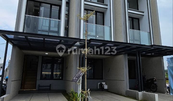 Rumah Gaya Modern Kontemporer Siap Huni Full Furnished Untuk Pasangan Muda