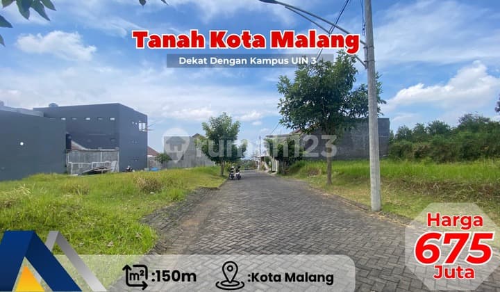 Tanah Kavling Belakang UIN 3 - Akses Mudah, Pasar Kost Terbuka
