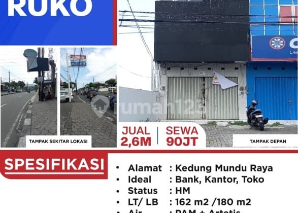Jual Ruko di Kedung mundu Semarang
