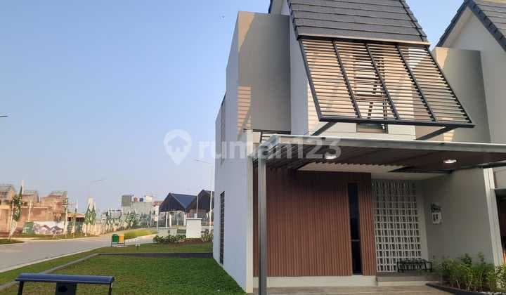 Tinggal 3 unit Rumah Cantik, Tipe Mahoni SHM 2 Lantai dekat Sekolah ICM, Tol BSD dan Pasar Modern BSD, Serah Terima Tahap 1 September 2025