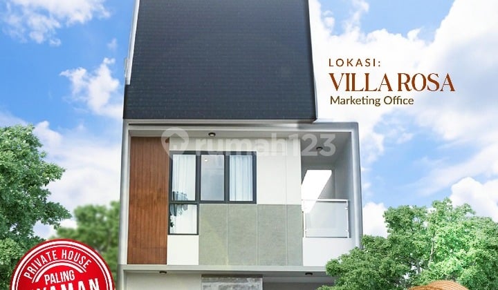 Rumah Mewah Siap Huni Dekat Siloam Dan Toll Karawaci