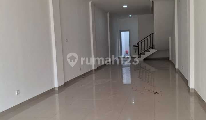 Dijual Cepat Ruko Baru 2 Lantai Hadap Jalan Raya di Villa Melati Mas Residence Jelupang Serpong Utara Tangsel