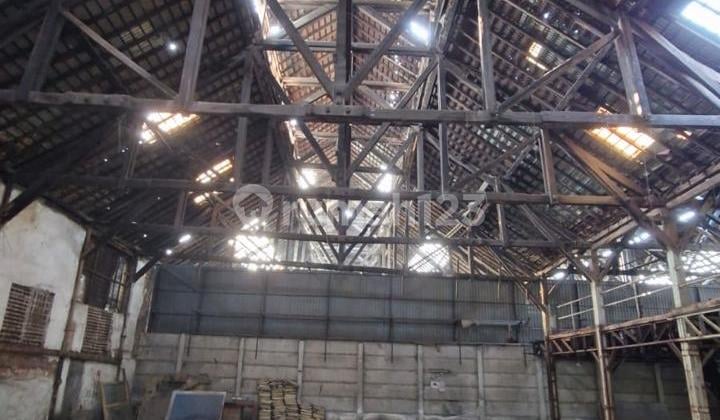 Lahan & Gudang di Gunung Sahari Jakarta Pusat, Lokasi Strategis Hadap Jalan