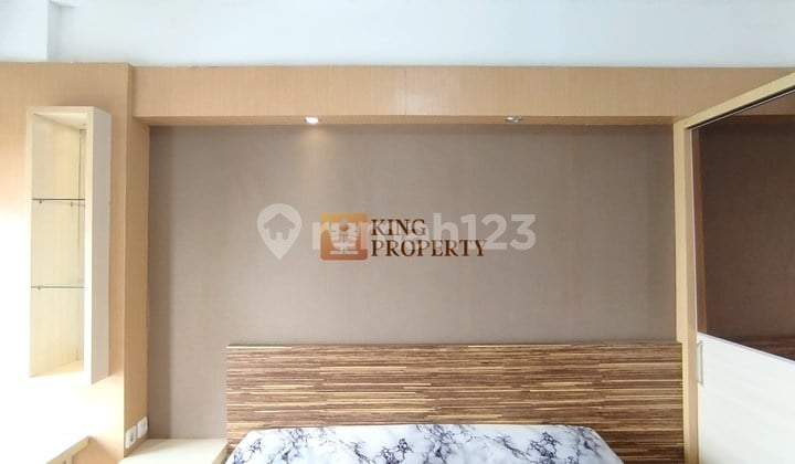 Interior Gen Z Banget! Disewa Studio 21M2 Full Furnished View Kota, Lokasi Strategis Apartemen Green Bay Pluit Greenbay