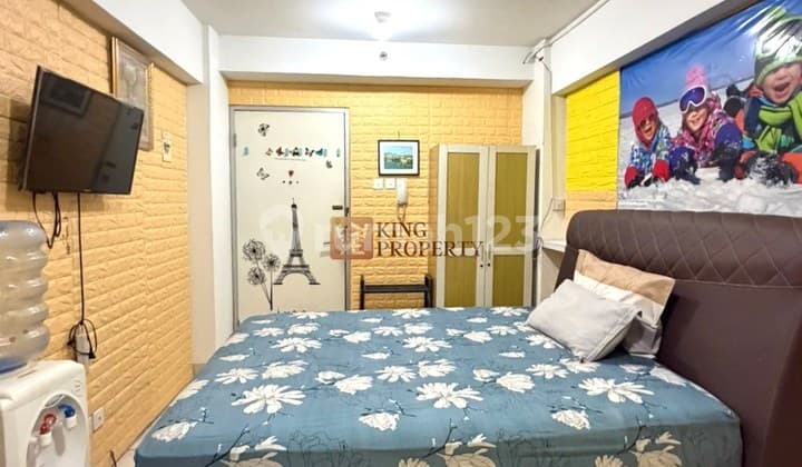 Buruan! Studio Murah Furnish Siap Huni dengan View Pool, Apartemen Green Bay Pluit Greenbay