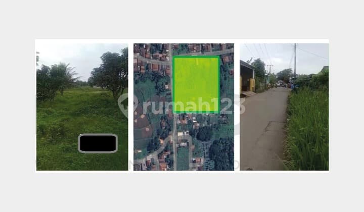 Translation: Sell Affordable Land Strategic Wide Area in Tapos Tigaraksa Tangerang