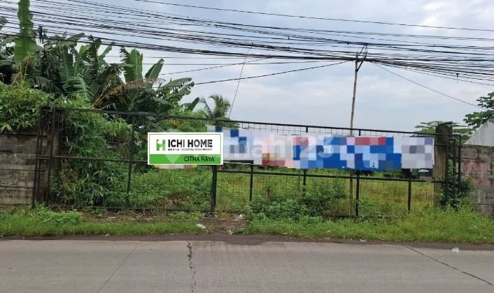 For Rent Strategic Land Location in Serdang Kulon