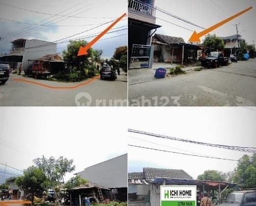 Dijual Kavling Lokasi Pinggir Jalan Di Citra Raya