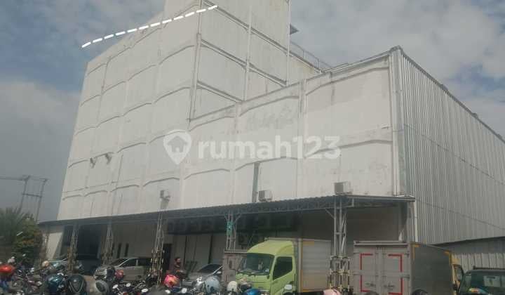 Dijual Gudang Siap Huni Jalan Raya Bogor Akses Tol Cijago Cimanggis Depok