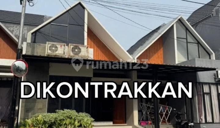 Disewakan Rumah Cantik Full Furnished Dibedahan Sawangan Depok Akses Kereta KRL dan Tol Desari Depok