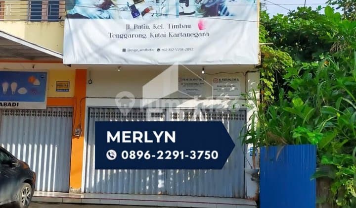 Ruko 2 Lantai Dijual, Bebas Banjir di Kota Tenggarong, Kutai Kartanegara