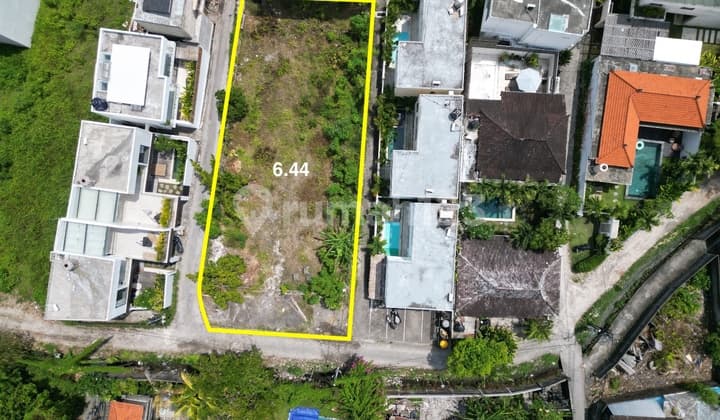 Tanah Sewa Seluas 644M² Zona Pink di Pererenan