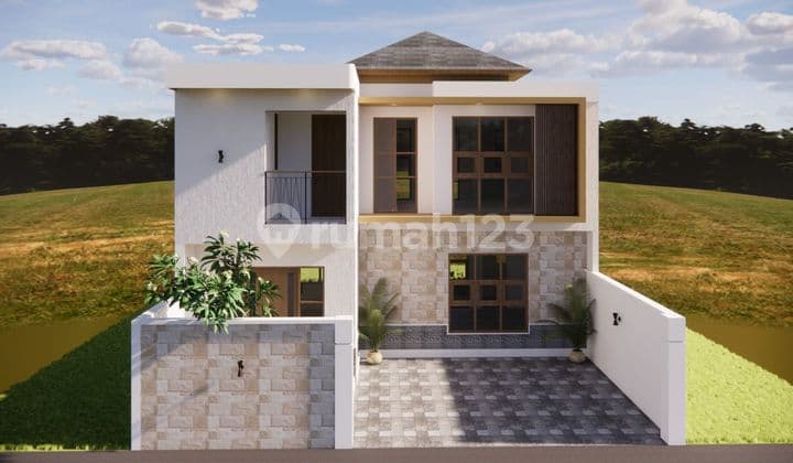 New 2-Story House with Swimming Pool in Denpasar