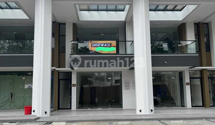 Disewakan Ruko Alfresco Strategis Hadap Raya Gading Serpong