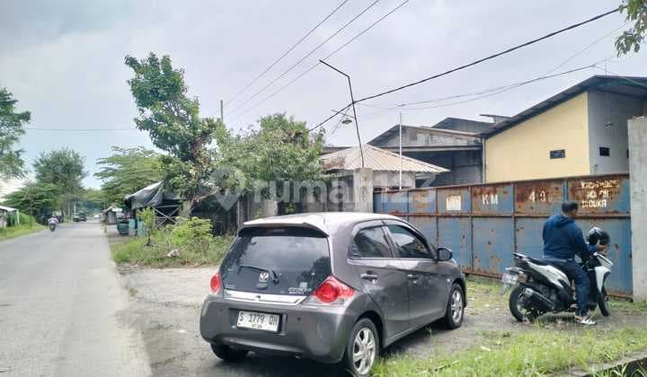 Di Jual Gudang Bekas Pabrik Plastik Dekat Tol Jetis Mojokerto