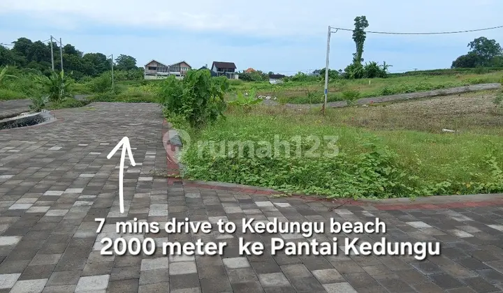 Tanah Dijual SHM 225 M2 Dekat Pantai Kedungu Tabanan Bali