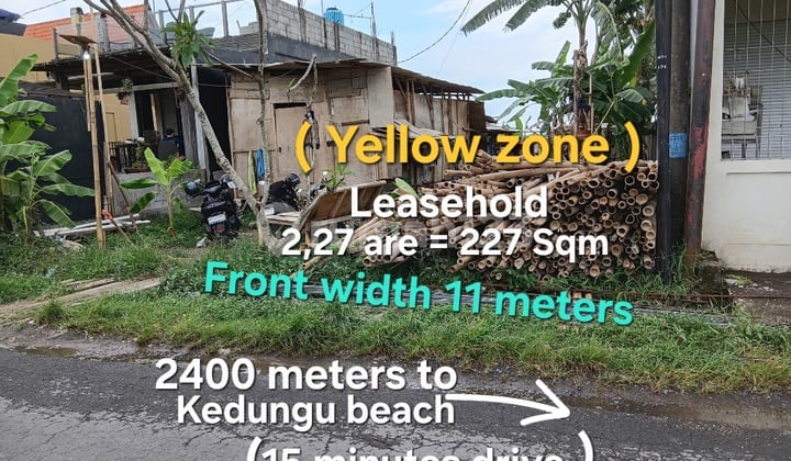 Leasehold Land 1600 Meters To Yeh Gangga Beach In Tabanan Bali