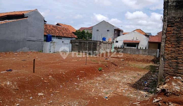 Dijual Tanah Kavling Siap Bangun Akses Jalan Utama di Lubang Buaya Jakarta Timur