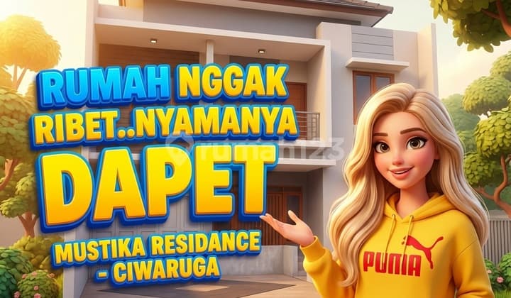 Dijual Rumah 2 Lantai Mustika Residence, Ciwaruga, Bandung Utara
