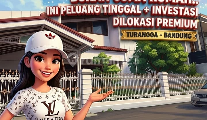 Rumah 2 Lantai Terawat di Turangga