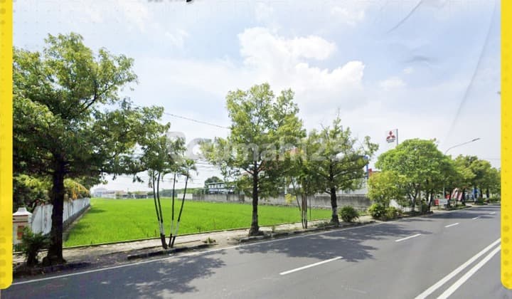 Tanah Strategis Zona Kuning di Jl. Raya Sukowati, Sine, Sragen