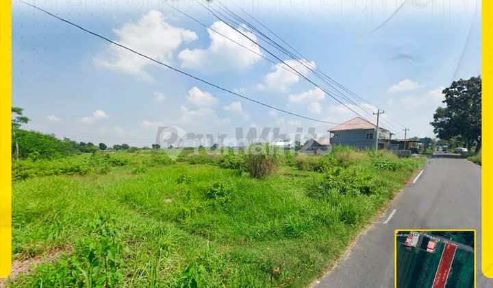 Dijual Tanah Zona Industri di Karanganom, Klaten
