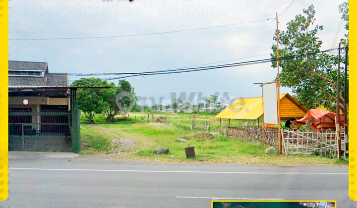 Dijual Tanah Jl. Raya Solo-Jogja, Klaten, Strategis