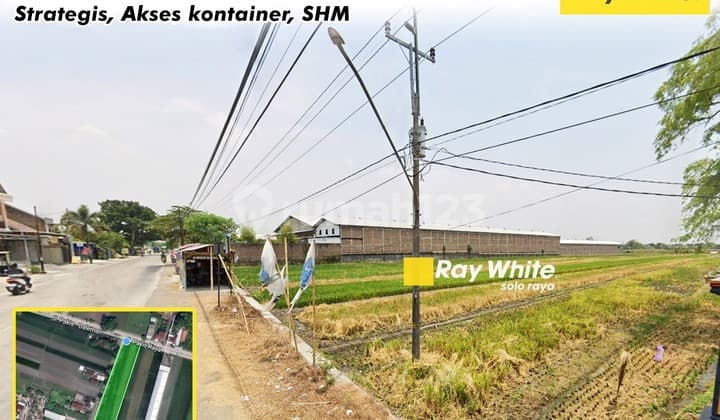 Tanah Dijual: Jl. Pakis-Daleman, Klaten - Zona Industri, Akses Kontainer, SHM!