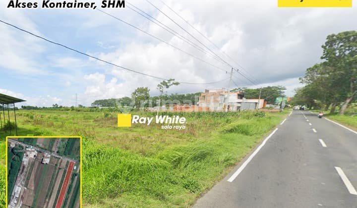 Tanah Karanganom, Klaten - Zona Industri, Akses Kontainer, SHM!