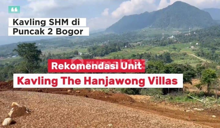 Invest Profit! European-Themed Land Plots with SHM at Puncak 2 Bogor Natural Ambiance The Hanjawong Villas