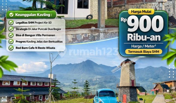 Investasi Jangka Panjang Kavling SHM Vibes Eropa di Puncak 2 Bogor The Hanjawong Villas