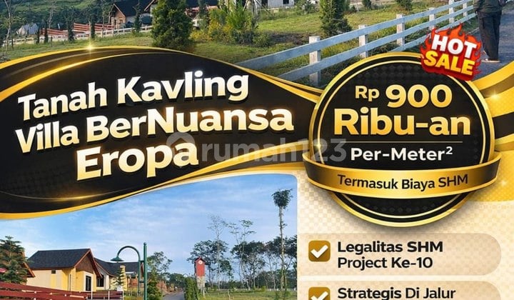 Kavling Villa SHM Nuansa Eropa di Bogor The Hanjawong Villas